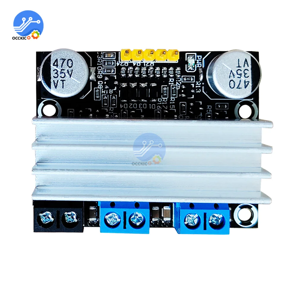 

Двухканальный модуль привода двигателя постоянного тока 10 А, положительное и отрицательное затемнение скорости ШИМ, 3-18 в, низкая фотомагни...