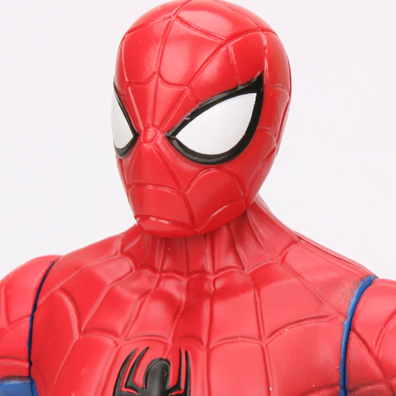 Классические 32,5 см игрушки Marvel Мстители 4 Человек-паук Черная пантера Железный человек Капитан Америка ПВХ Фигурки коллекционные куклы