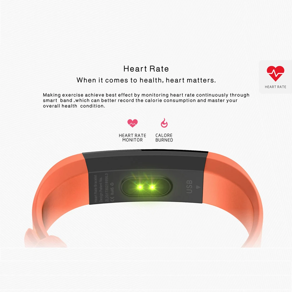 Bluetooth шагомер часы ремешок калорий для женщин и мужчин водонепроницаемый