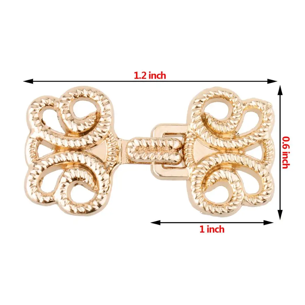 5 пар декоративная брошь в стиле ретро застежка крючок виде цветка|Броши| |