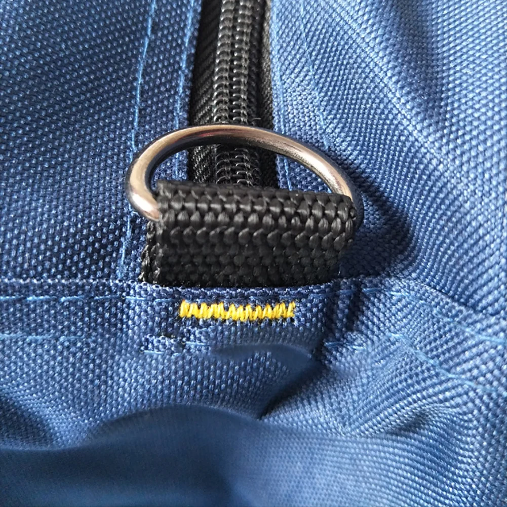 

Practical Electrician With Handles Storage Oxford Fabric Adjustable Strap Zipper Closure Multiple Pocket Tool Bag Thickened