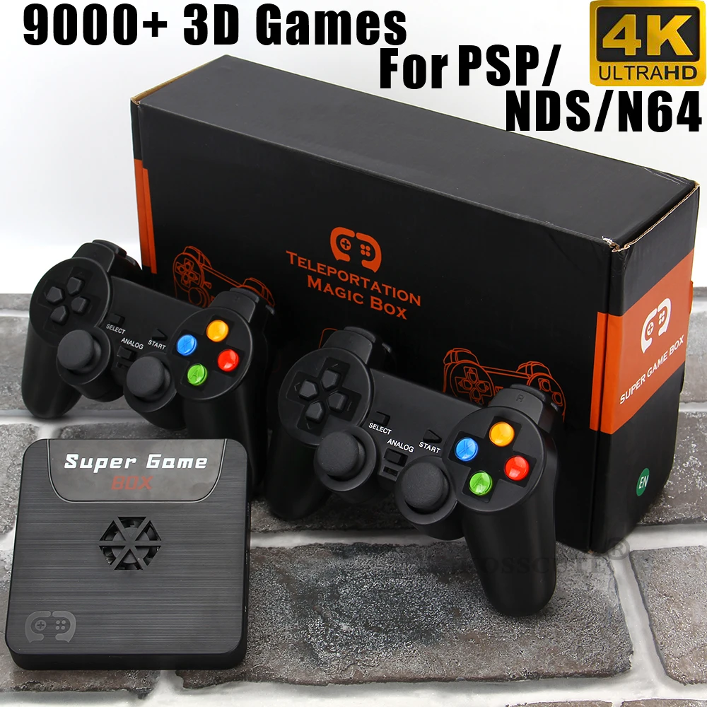 

Портативные ретро мини-игровые приставки X5, ТВ-приставка с Wi-Fi, перекрестная Волшебная приставка, встроенные 9000 3D игры для PSP/N64/PS/NDS/NAOMI PLAY