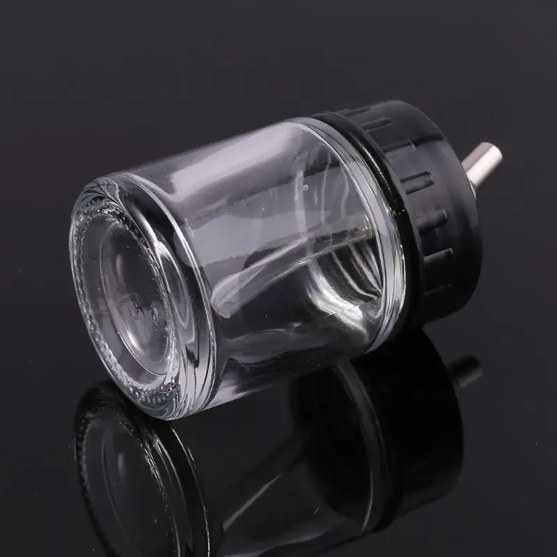 

Airbrush Glass Bottle Jar Air Brush Standard Suction Lid Pump Spray Top New A0KE