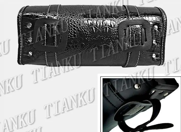 Черная сумка для инструментов вилка руль пряжки сумок VStar 400 650 Virago Xv Road Star Shadow Steed