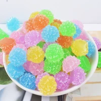 10pcs candy round decor for slime charms sprinkles polymer filler addition slime accessories toys model clay kit for children