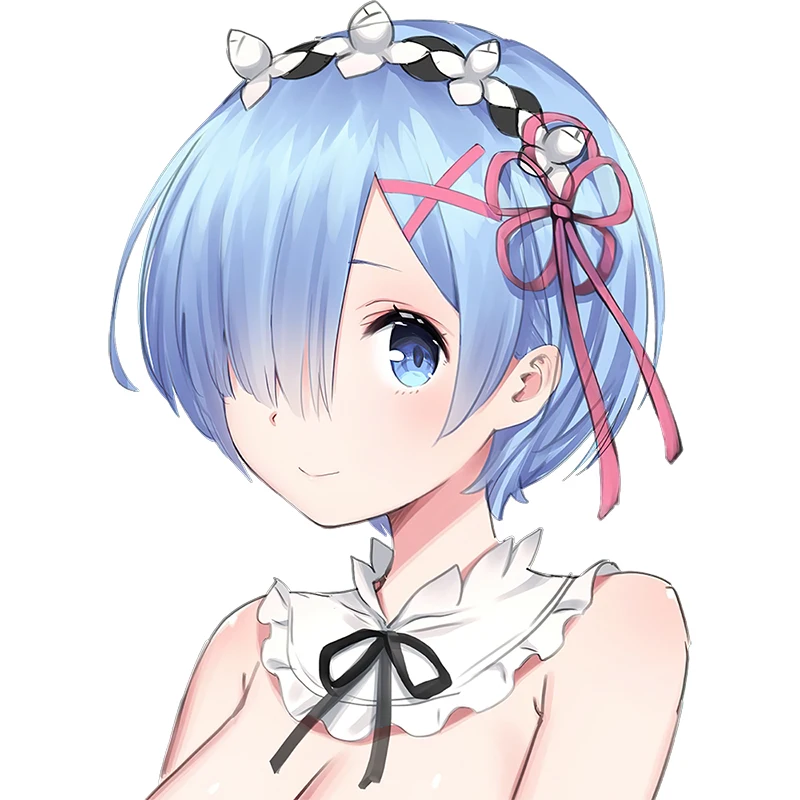 Три Ratels CDM368 RE:ZERO милый Rem виниловый пвх постер мультфильм аниме наклейка на капот
