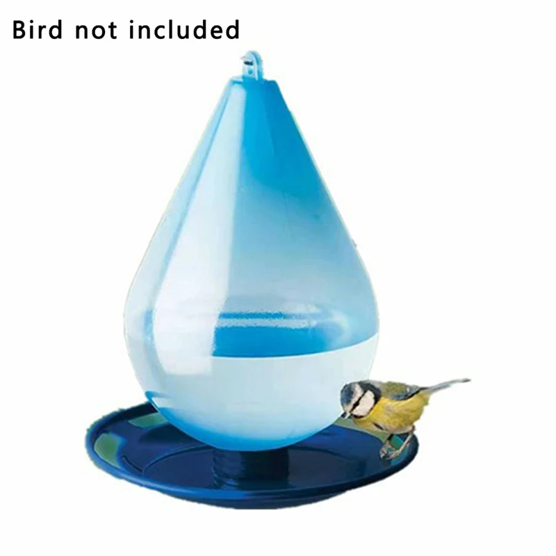 

Bird Feeder Plastic Hanging Bird Food Container Outdoor Waterproof Bird Feeder Pet Supplies Garden Decoration