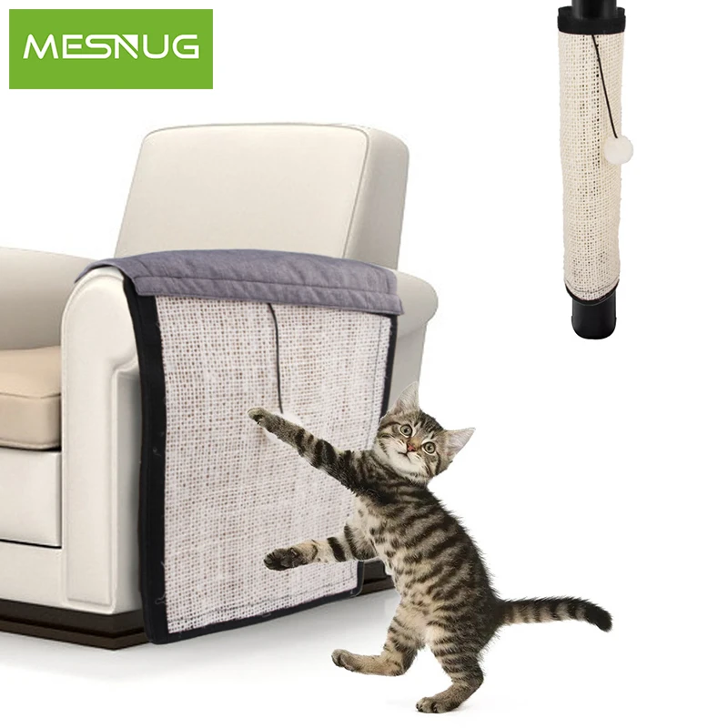 Прочный коврик-Когтеточка для кошек MESNUG защита от царапин коврик дивана котенка