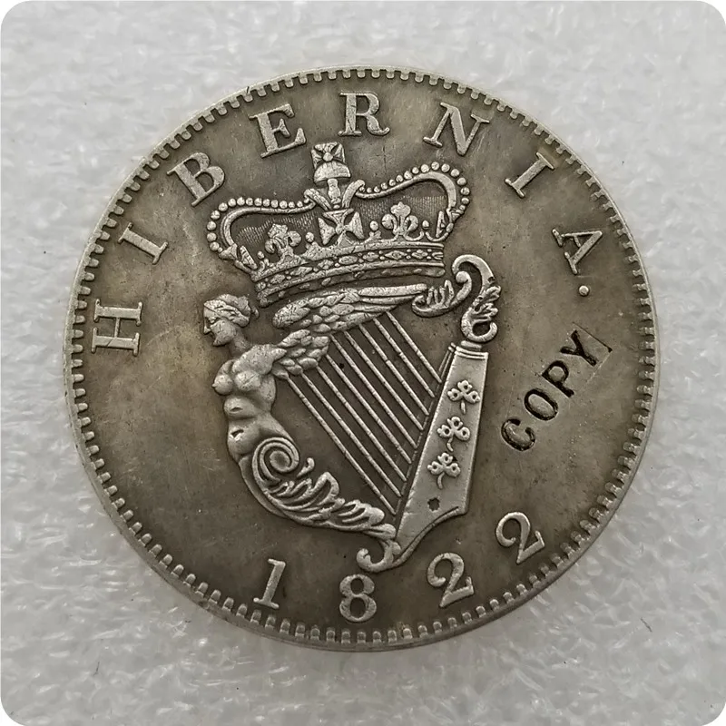 Ireland 1 Penny - George IV 1822 coins copy-replica medal collectibles | Дом и сад