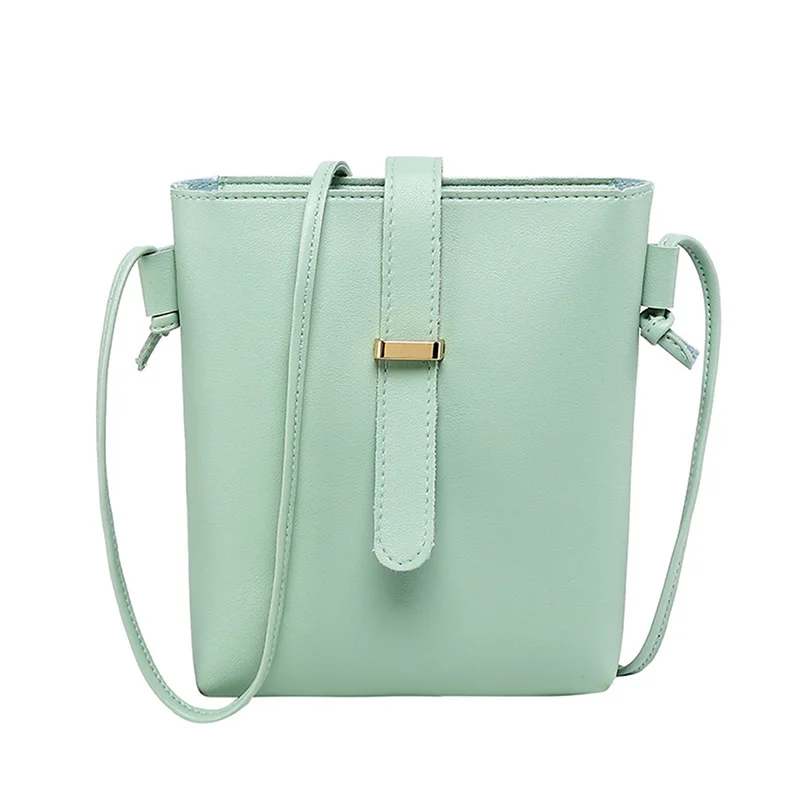 Women Bucket Bag PU Leather Zipper Crossbody Shoulder Messenger for Daily Best Sale-WT | Багаж и сумки