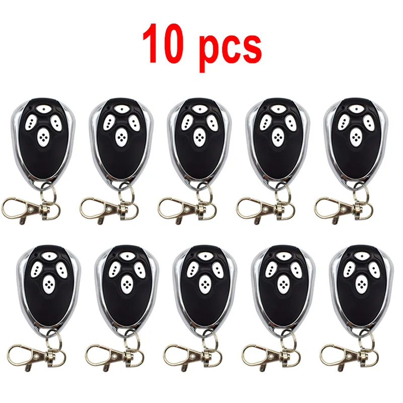 

10x Alutech AT-4 AR-1-500 AN-Motors AT-4 ASG1000 Remote Control 433.92MHz Gate Garage Door Remote Control 433mhz Command Key Fob