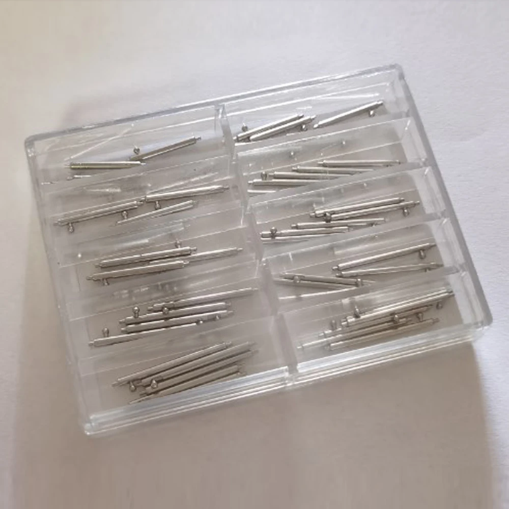 

50Pcs Quick Release Watch Strap Spring Bars Pins Kit 1.5mm & 1.8mm Pepair Tools 16mm 18mm 20mm 22mm 24mm