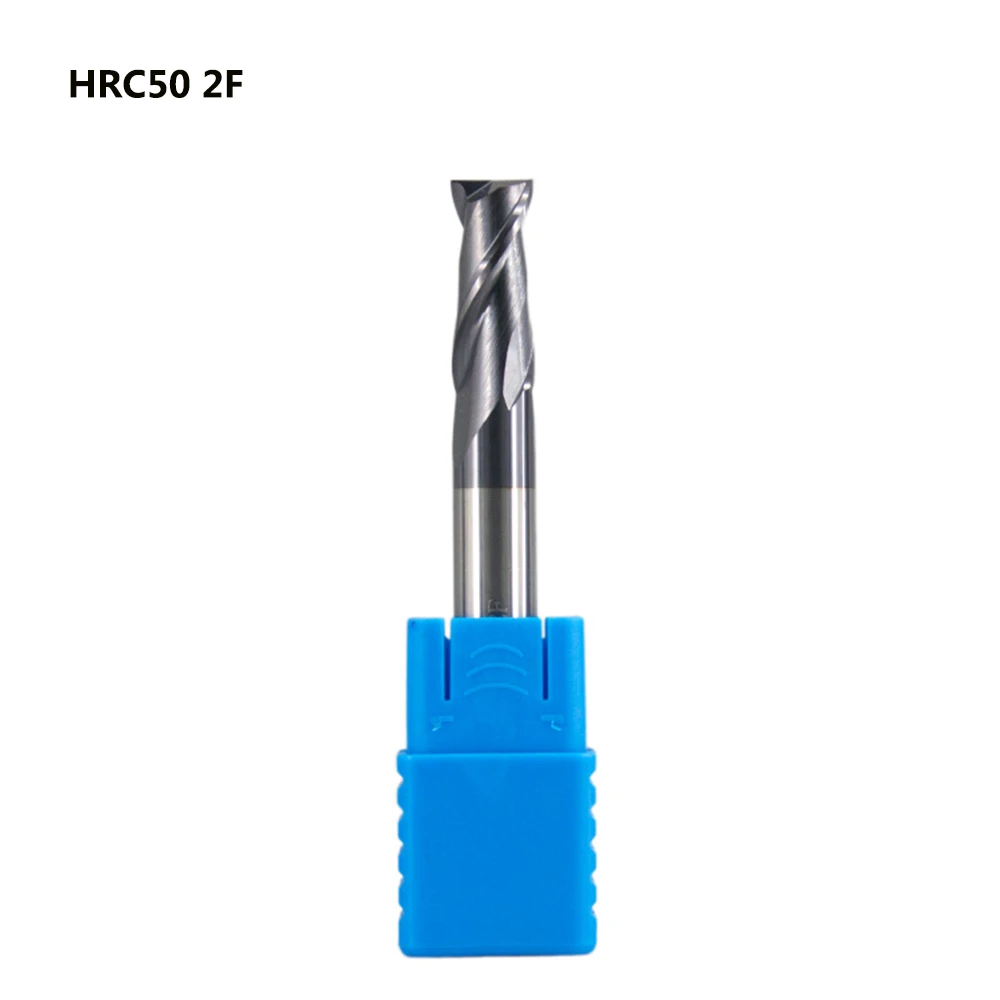 Концевая фреза HRC60 твердосплавная спиральная стандартная длинная с 4 канавками 1