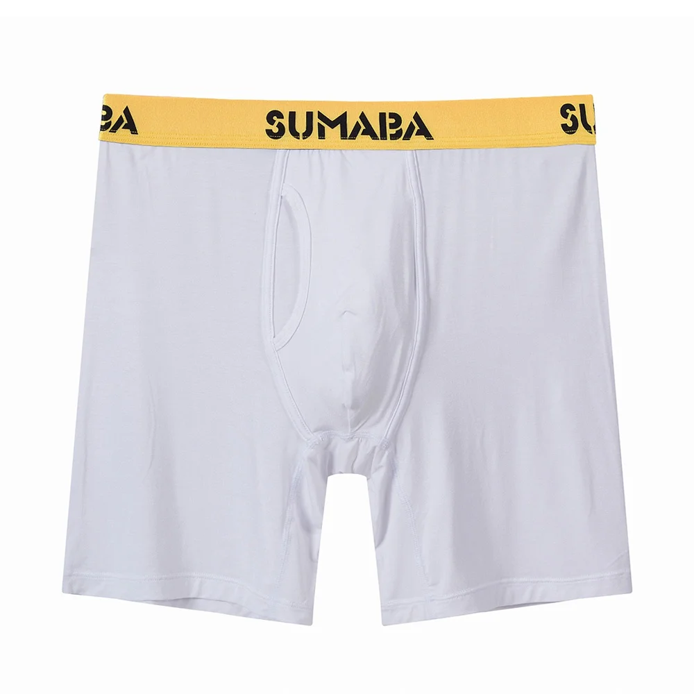 Men's Underwear Boxer Brand Shorts Breathable Solid Color Man Fashion  Multicolor Combination 3 PCS
