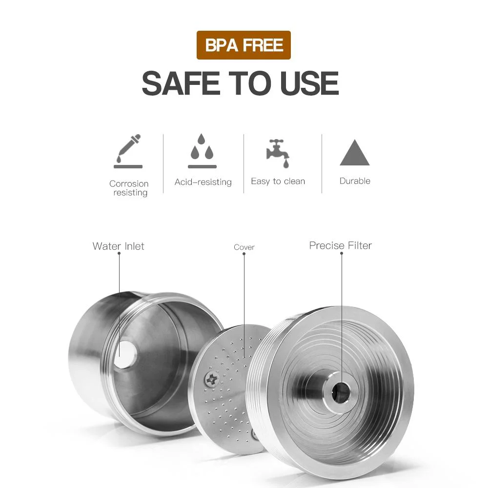 ICafilas многоразовый фильтр для кофейных капсул пригодный кофемашины illy