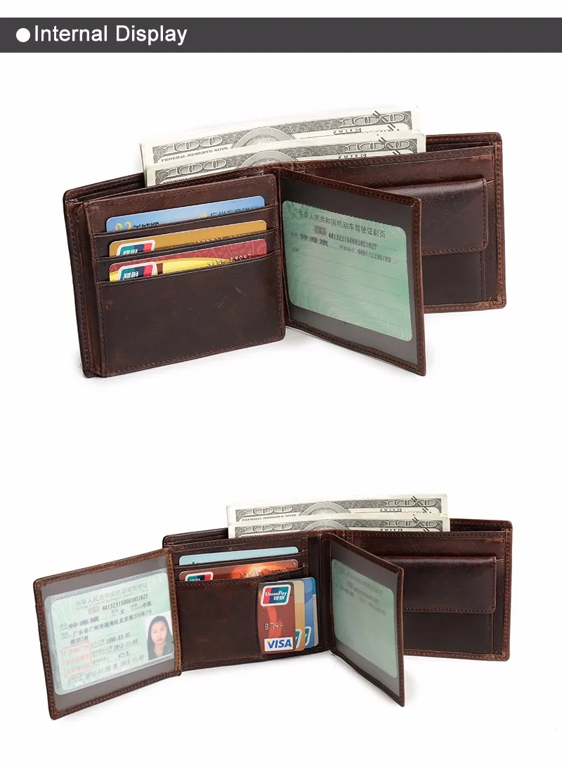 Кошелек WESTAL 8866 мужской из натуральной кожи | Багаж и сумки