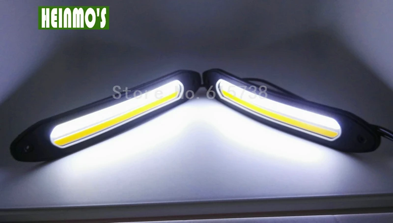 Автомобильные дневные ходовые огни &amp Передние поворотные сигналы гибкие ДХО 12 В