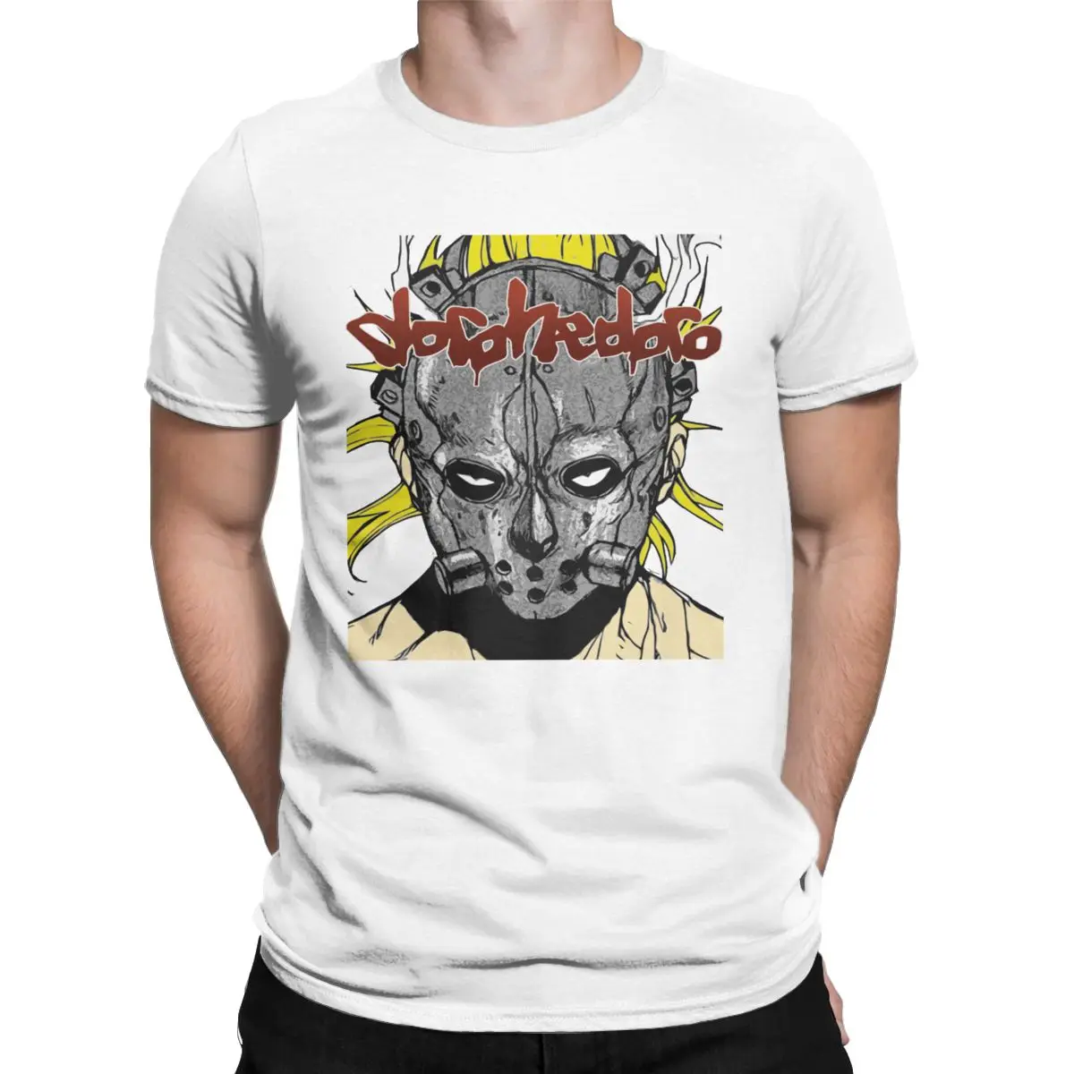 

Men Women T-Shirt Dorohedoro Nikaido Anime Vintage 100% Cotton Tee Shirt Short Sleeve T Shirt Crewneck Tops Classic