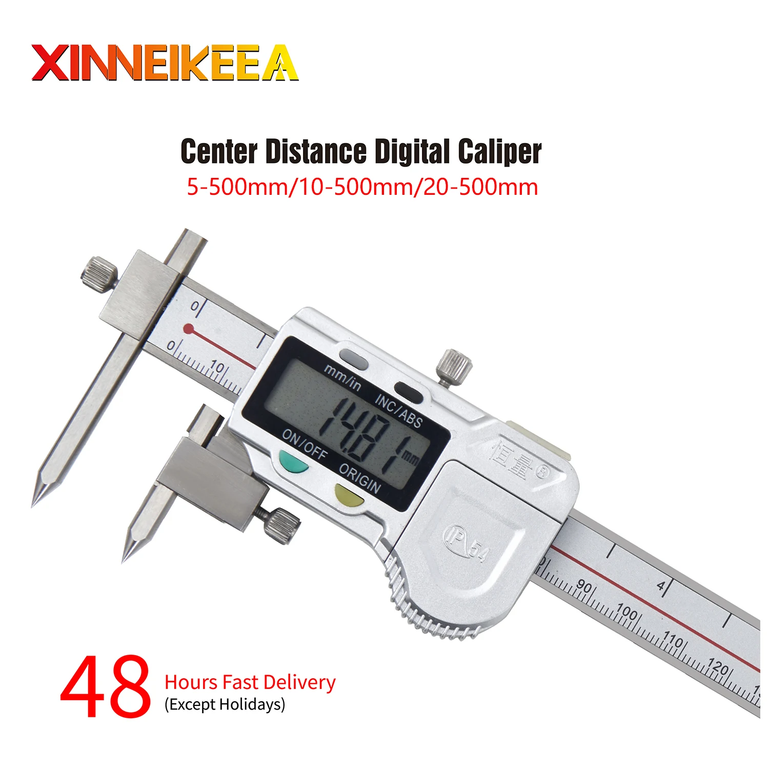 Center Distance Digital Caliper Measuring Range 5-500 10-500 20-500mm Edge To Center Distance Digital Caliper  Measuring Tools