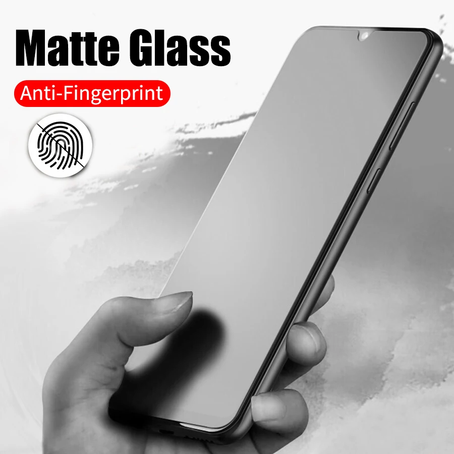 Матовая Защита экрана для Xiaomi Poco F2 X3 NFC Mi 10T Pro закаленное стекло на Redmi Note 9 8 Max 9S 9C 8T