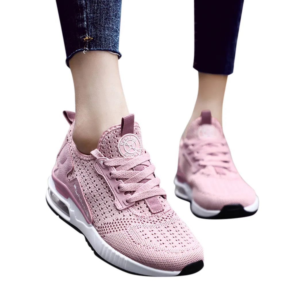 SAGACE Shoes New Fashion Couple Woven Breathable Sneakers Lightweight Comfortable Breathable Walking Casual Shoes J13