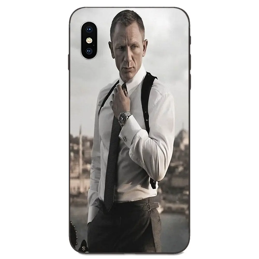 For Apple iPhone 11 X XS Max XR Pro 4 4S 5 5S SE 6 6S 7 8 Plus Soft Cell Phone Cover Case Casino Royale 007 James Bond | Мобильные