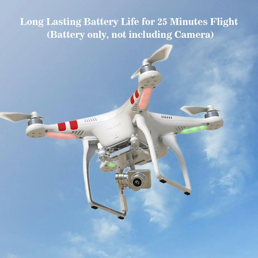 

High Quality Battery for DJI Phantom 2 Vision+ Plus Drone Quadcopter Flight 5200mAh 11.1V Rechargeable Battery