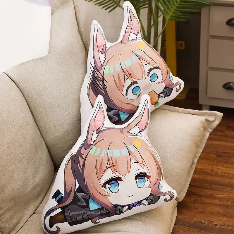 Мягкая плюшевая подушка для дивана 45 см|Плюшевые подушки| |