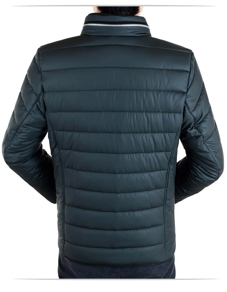 

Ultralight 2021 NEW Fashion Slim Warm Winter Jacket Men's Casual Down Coats Parka Pluma Hombre High Quality ST001