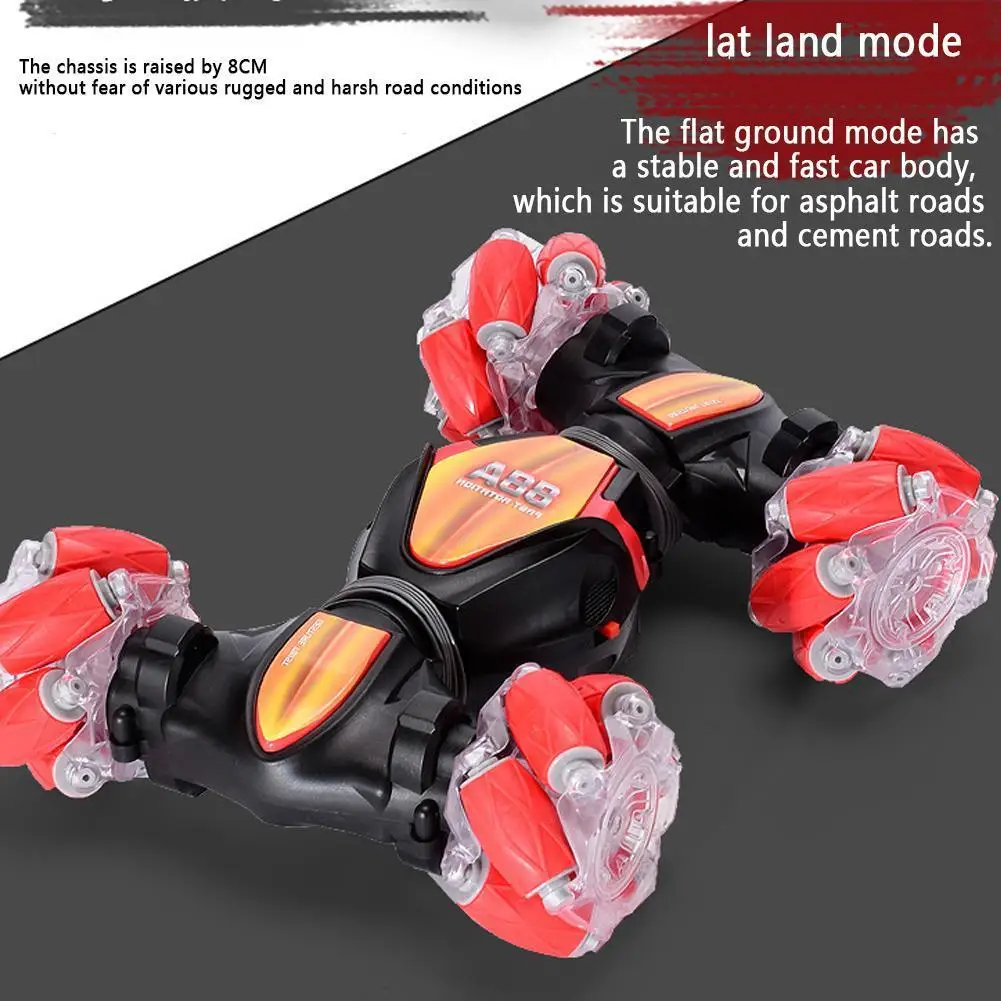 

Remote Control Stunt Car Gesture Sensor Control RC Car Off-Road Vehicle Double Side Driving Stunt Car For Kids