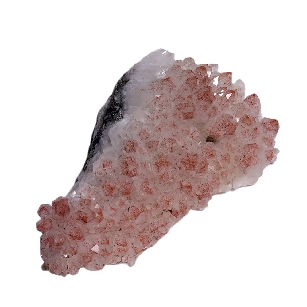 Натуральный кристалл красный кварц образец Jiangxi приблизительная деталь|crystal