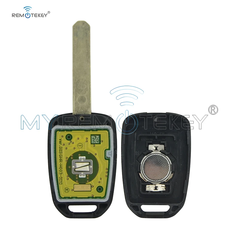 Пульт дистанционного управления Remtekey с 2 кнопками и паническим лезвием HON66 313 8 МГц