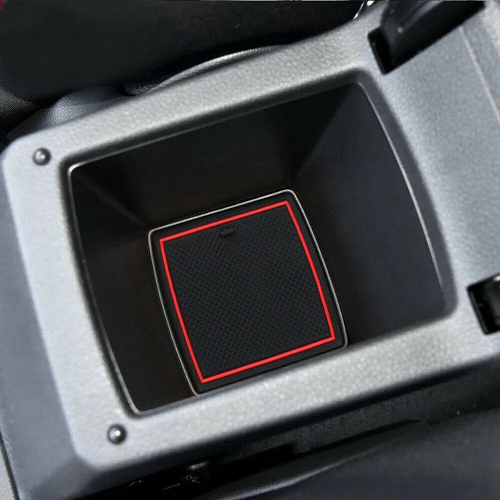

Car Gate Slot Mat Fit For VW Golf7 VII 2013-2019 Anti-slip Door Pad Rubber Cup Groove Mat Auto Interior Accessories