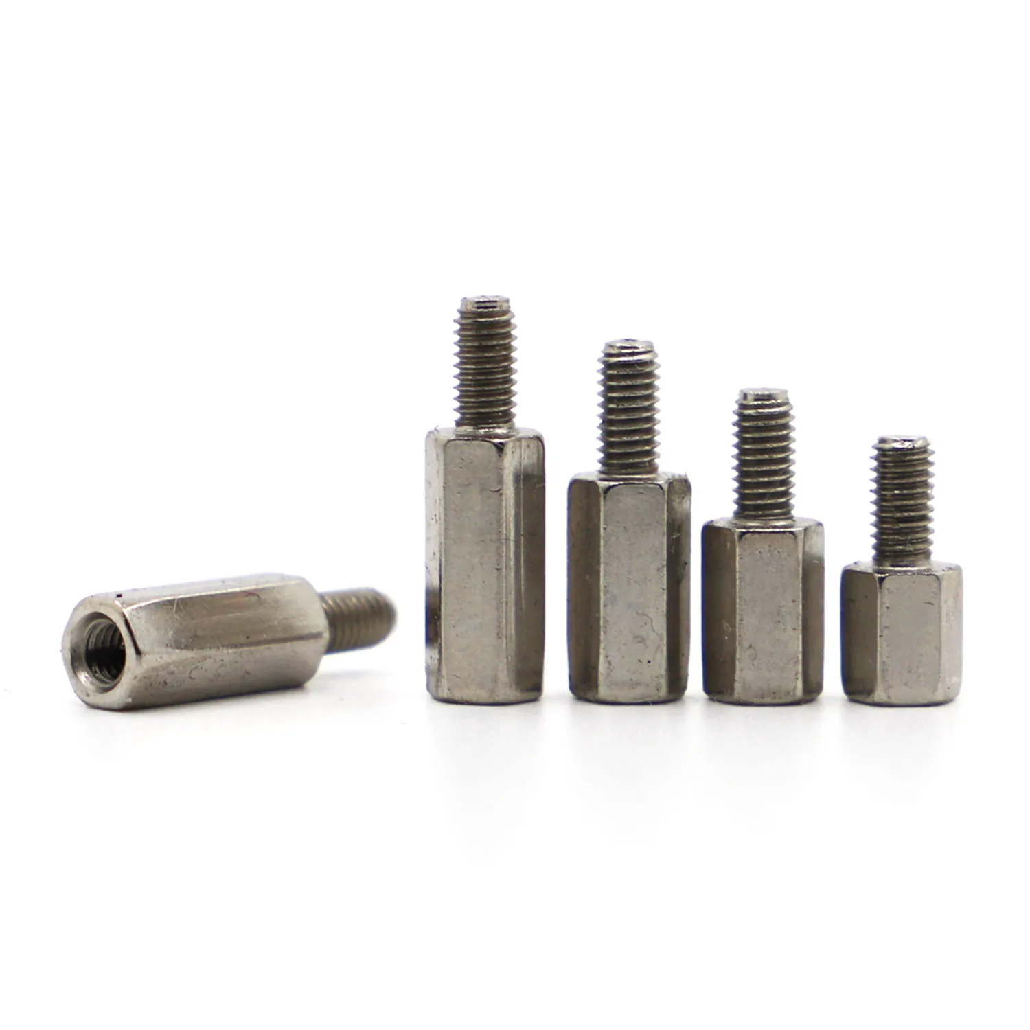 M2 M2.5 M3 M4 Nickel Plated Steel Hex Standoff Male Spacer Metric Thread Hexagon PCB Motherboard Mount Pillar Stud | Обустройство