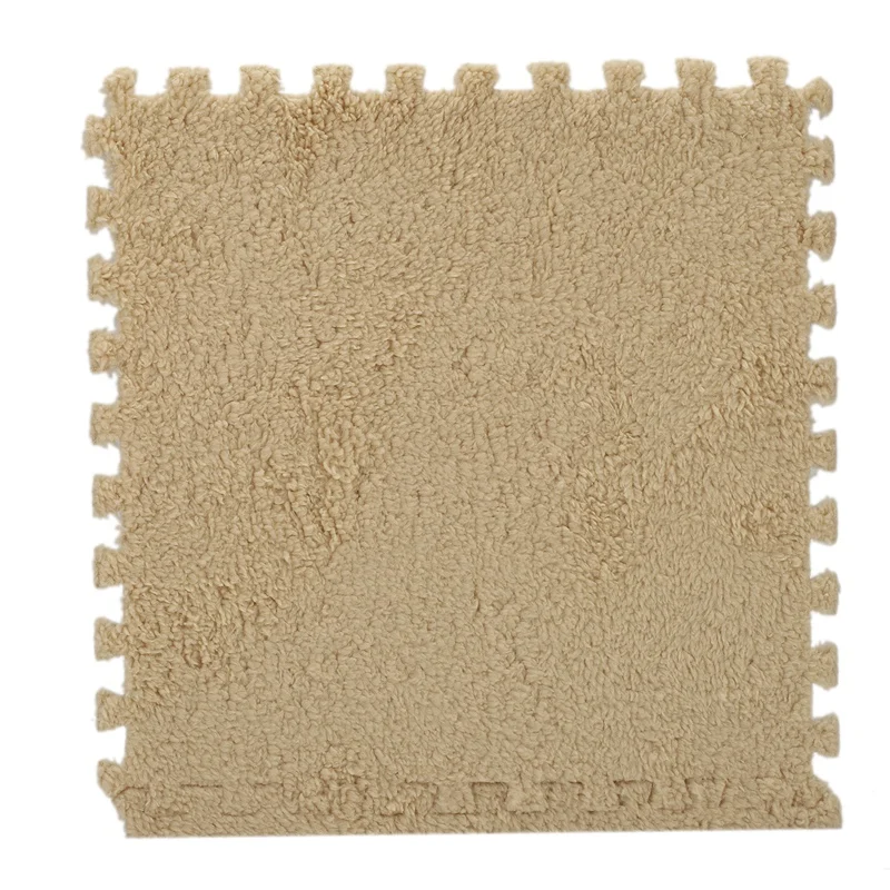 Пушистый коврик из вспененного этилвинилацетата 10 шт. пушистая ковровая плитка