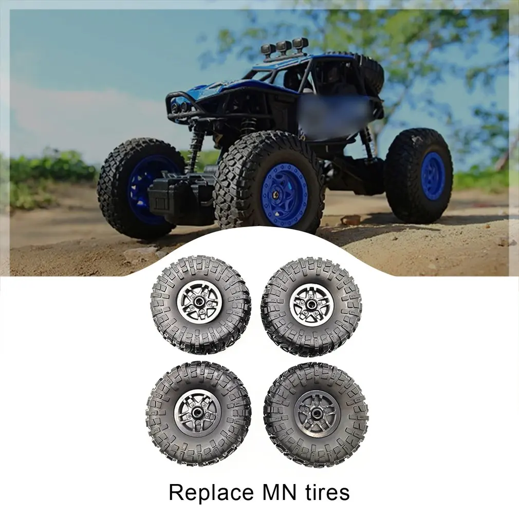

MN Replacement Tires 1 / 12 Remote Control Car Spare Parts Rubber Rim Tire Upgrade Modified Accessories