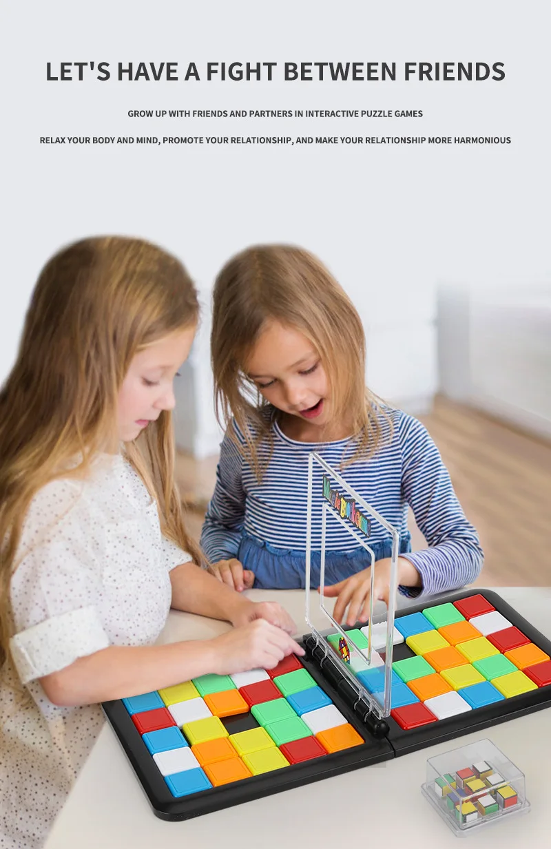 1 комплект Интерактивная красочная спортивная игра-головоломка для родителей и