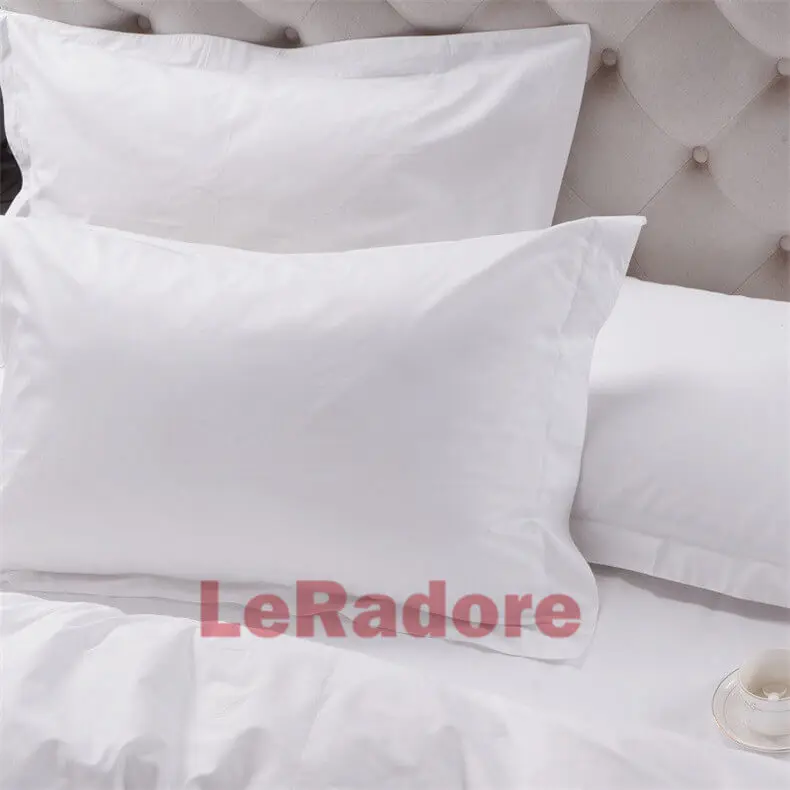 LeRadore 1 шт. сатин чистый хлопок наволочка 40 S утолщенная лучшее качество для отеля