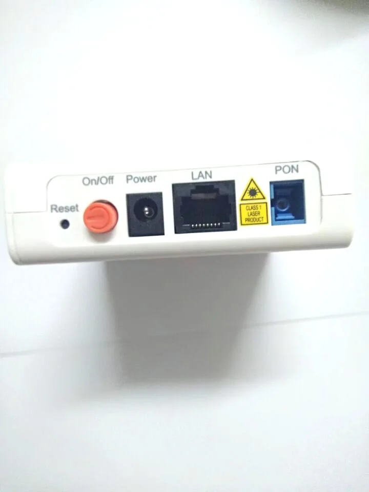 

10PCS/Lot ONU gpon ont FTTH fiberhome onu modem f643 1GE GPON ONU ONT with English Version without Power adapter