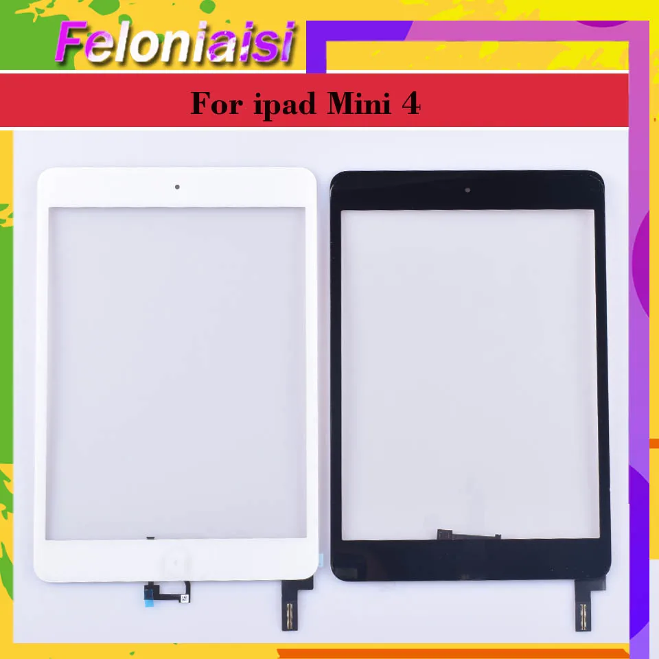 

7.9" Original Touch Screen For iPad MINI4 mini 4 A1538 A1550 Digitizer Sensor front Outer Glass Panel with home Button