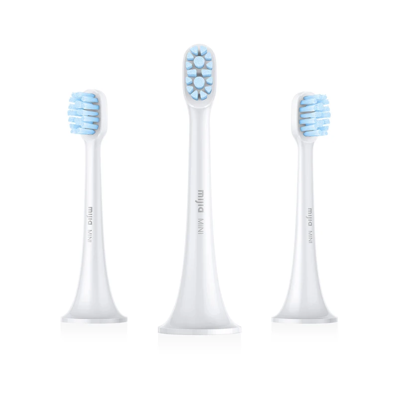 Toothbrush Head MINI Xiao mi MIJIA, 3 шт, звуковые электрические насадки для зубных щеток, умная зубная щетка mi ni mi, чистая гигиена полости рта - Цвет: Toothbrush Head MINI