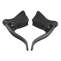1 pair auminum alloy single brake handle brake handle lever 22 2 23 8mm mtb mountain bicycle fixedroad gear bike accessories