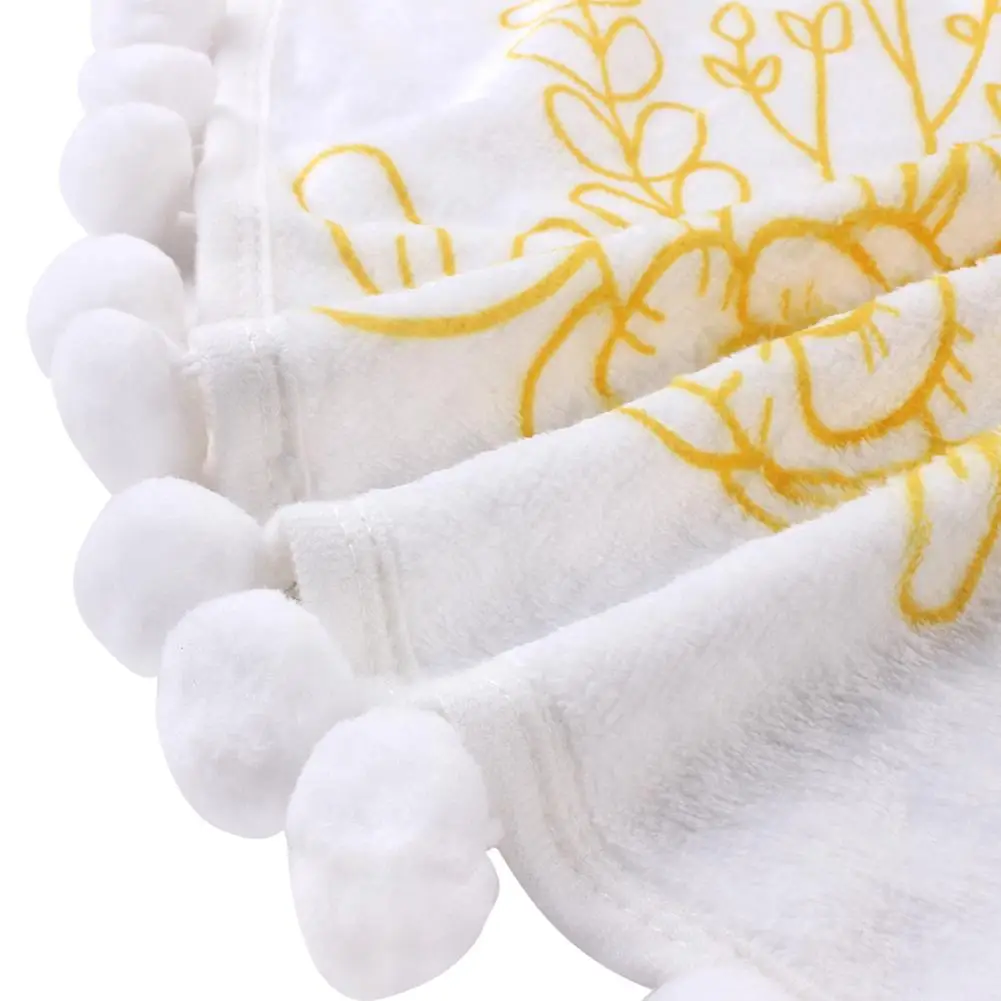 

Baby Blanket Baby Photography Flannel Blanket Color Printing Flannel Newborn Hundred Days Anniversary Photo Blanket Play Mat