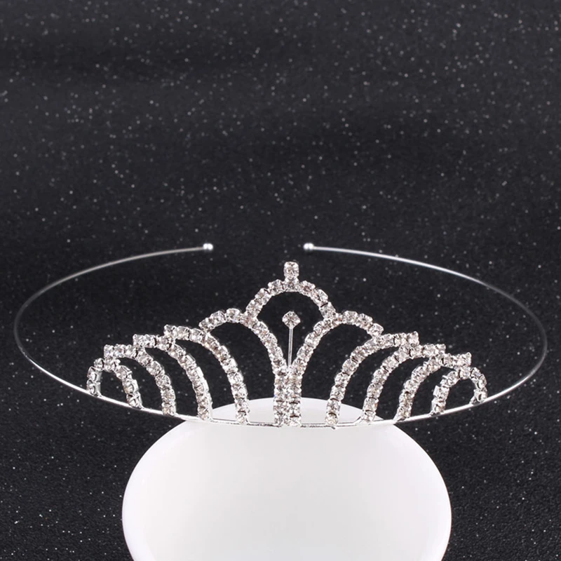 Тиары и короны с кристаллами для девочек повязка на голову в стиле принцессы
