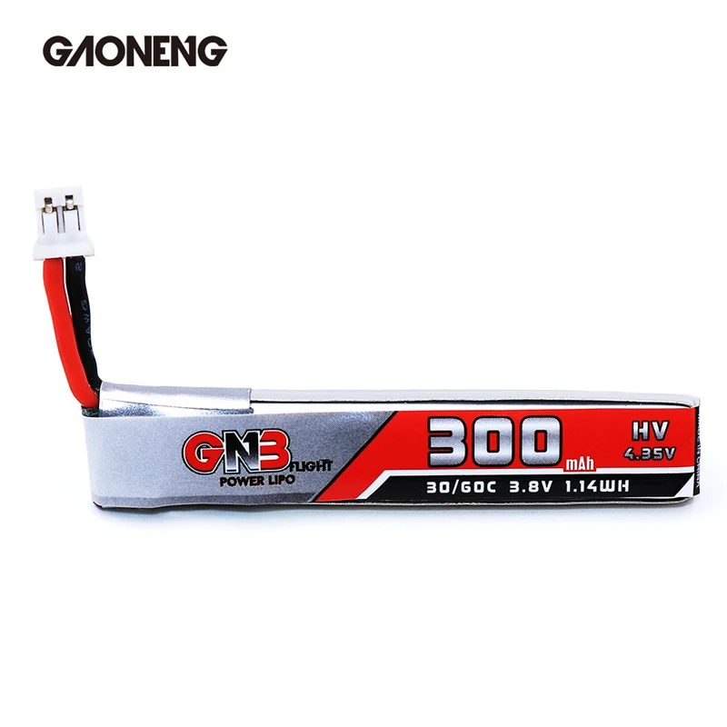 Фото 10 шт. GAONENG GNB 1S 300 мАч 3 8 в 30C/60C LiHV Lipo батарея PH2.0 разъем для UK65 US65 Happymodel Mobula7Snapper BetaFPV 65S 10 шт. GAONENG GNB 1S 300 мАч 3 8 в 30C/60C LiHV Lipo батарея PH2.0 разъем для UK65 US65 Happymodel Mobula7Snapper BetaFPV 65S