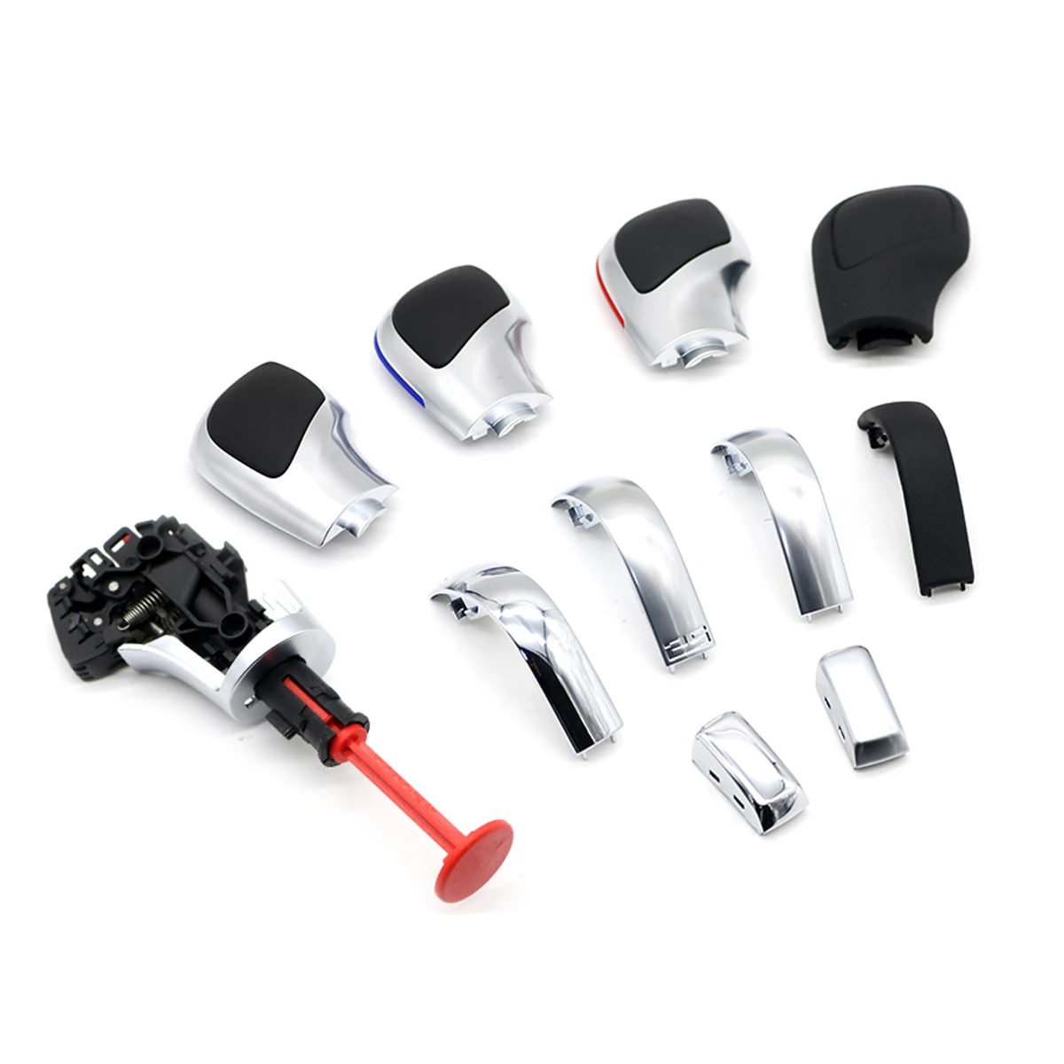 Новая модификация хромированная матовая ручка переключения передач DSG крышка