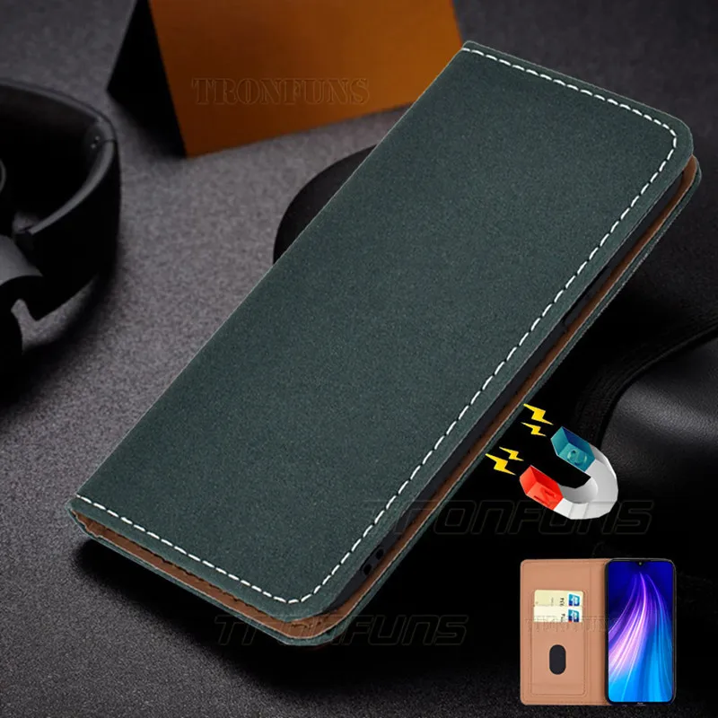 Кожаный чехол с автоматическим закрытием для Xiaomi Redmi Note 8 7 6 Pro A K20 Mi9T Mi 9 SE CC9 CC9E A3 Lite