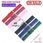 Ремешок из натуральной кожи для наручных часов, аксессуары для часов, коричневый браслет, 12 мм 18 мм 20 мм 14 мм 16 мм 24 мм 22 мм