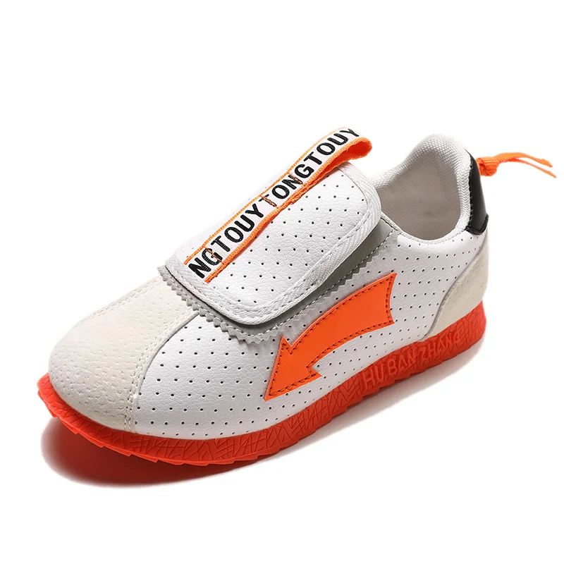 Повседневная детская обувь Новинка 2019 года Дышащие Детские кроссовки без