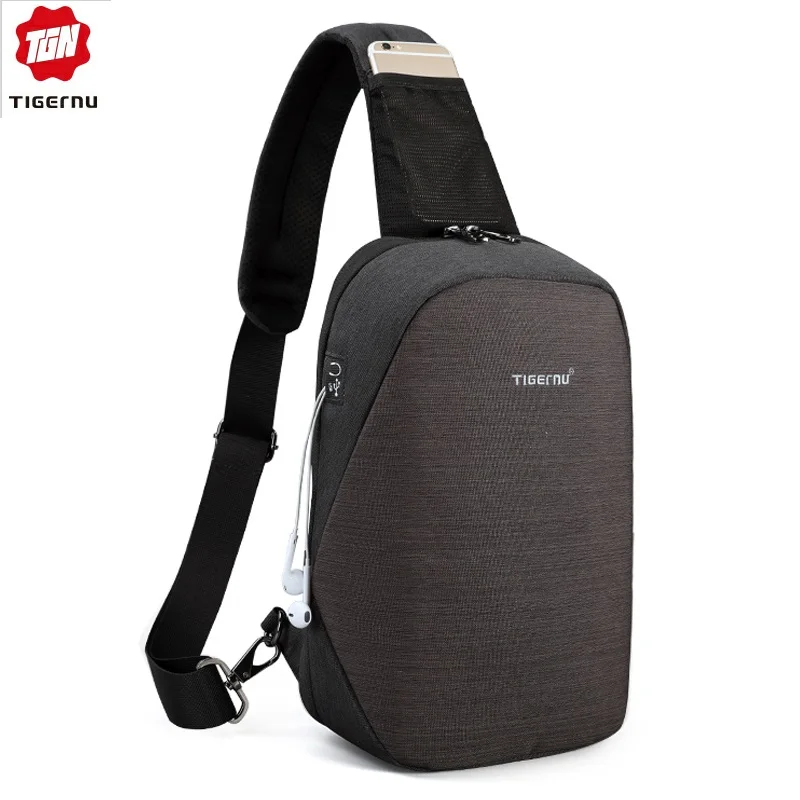 Tigernu Высокое качество модные повседневное груди Back Day Pack Путешествия крест средства ухода за кожей сумка